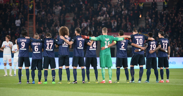 PSG Squad For Lyon