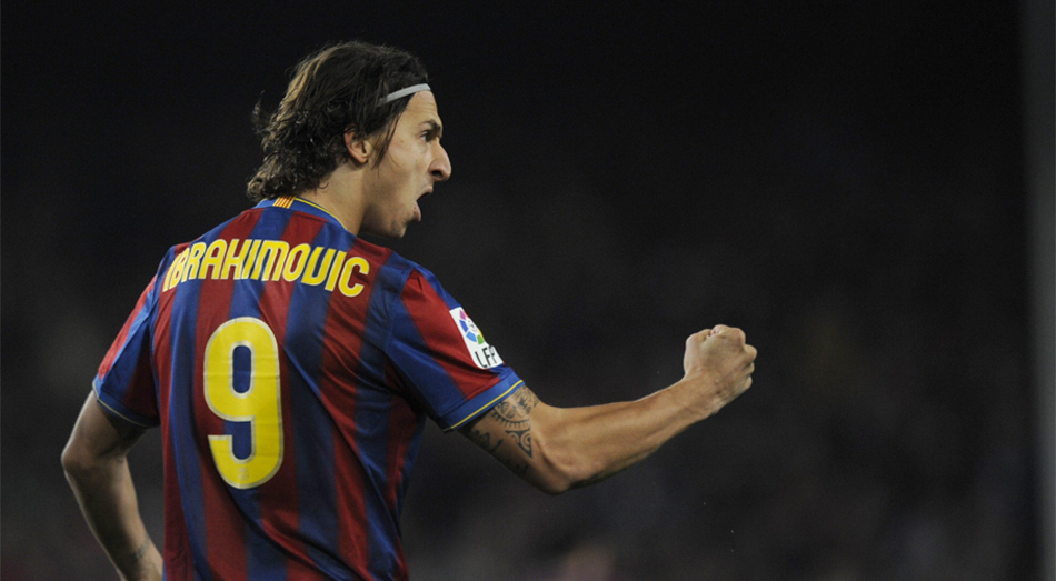 zlatan ibrahimovic barcelona jersey